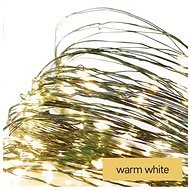 EMOS LED Christmas Nano Chain Green, 15m, Indoor and Outdoor, Warm White, Timer - Light Chain