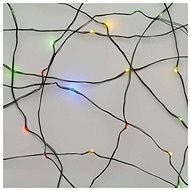 EMOS LED karácsonyi nano fényfüzér, zöld, 4 m, kültéri és beltéri, többszínű, időzítő - Fényfüzér