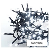 EMOS LED Christmas Chain - Hedgehog, 12m, Indoor and Outdoor, Cold White, Timer - Light Chain