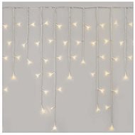 EMOS LED Christmas Icicles, 5m, Indoor and Outdoor, Warm White, Remote Control, Programs, Timer - Light Chain
