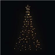 EMOS LED Weihnachtsbaum Metall, 180 cm, im Freien, warmweiss, Timer - Weihnachtsbeleuchtung