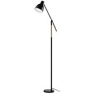 EMOS Stojacia lampa EDWARD na žiarovku E27, 150 cm, čierna - Stojaca lampa