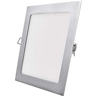 EMOS LED Panel 225×225, Square, Built-In, Silver, 18W, Neutral White - LED Panel