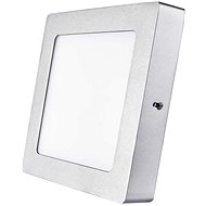 EMOS LED Panel, 170×170, Square, Surface-Mounted, Silver, 12W, Neutral White - LED Panel