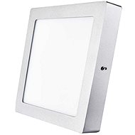EMOS LED Panel 224 × 224, Square, Surface-Mounted, Silver, 18W, Neutral White - LED Panel