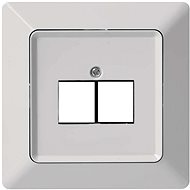 EMOS Data socket cover 2xRJ45 - Socket Cover