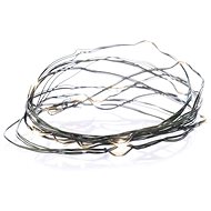 EMOS 40 LED Chain Green Nano, 4m, IP44, Warm White, Timer - Christmas Chain