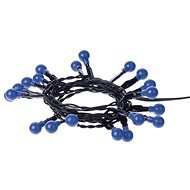 EMOS 20 LED chain - beads, 2xAA, 1.5m, blue, timer - Christmas Lights