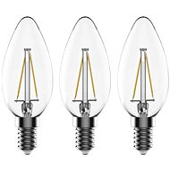 TESLA CRYSTAL RETRO LED candle E14 2,2W 3pc - LED Bulb