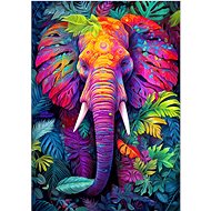 ENJOY Puzzle Masked Elephant 1000 pieces - Jigsaw Puzzle