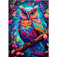 ENJOY Puzzle Dazzling Owl 1000 pieces - Jigsaw Puzzle