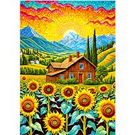 ENJOY Sunflower House Puzzle 1000 pieces - Jigsaw Puzzle