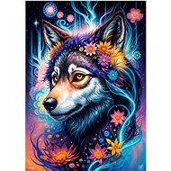 ENJOY Puzzle Magic Wolf Portrait 1000 pieces - Jigsaw Puzzle
