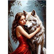 ENJOY Puzzle Lady and the Wolf 1000 pieces - Jigsaw Puzzle