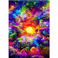 ENJOY Rainbow Jungle Puzzle 1000 pieces - Jigsaw Puzzle