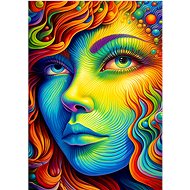 ENJOY Puzzle Painted Miss 1000 pieces - Jigsaw Puzzle