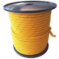 ENPRO Knitted rope with PPV 10 mm core, 16 strands with reflective tape, 100 m, yellow - Rope