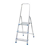 Drabest Aluminium Stepladder Single-sided 1x 3 Partitions - Stepladder