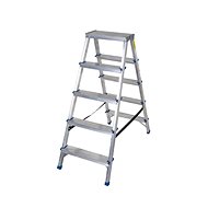 Drabest Aluminium Stepladder Double-sided 2x 5 Rungs - Stepladder
