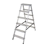 Drabest Aluminium Stepladder on Both Sides 2x 6 Rungs - Stepladder