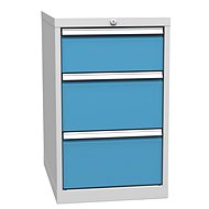 Kovos Table Container 810 x 500 x 700mm - 3 Drawers - Drawer Chest