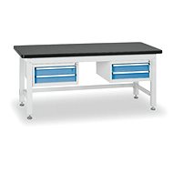 Enprag Workshop Table 800 x 2100 x 750mm- 2x 2 Drawers - Workbench