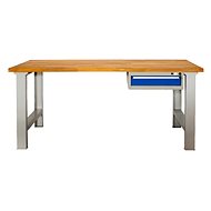 Enprag Workshop Prefabricated Workbench with Container Height: 850mm Table Width: 1500mm - Workbench