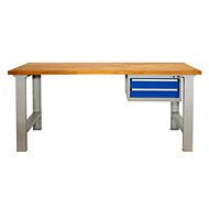 Enprag Workshop Prefabricated Workbench with Container Height: 850mm Table width: 1500mm - Workbench