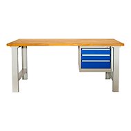 Enprag Workshop Prefabricated Workbench with Container Height: 850mm Board Width: 1500mm - Workbench