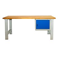 Enprag Workshop Prefabricated Workbench with Container. Height: 850mm Table Width: 2000mm - Workbench