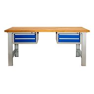 Enprag Workshop Prefabricated Workbench with Containers. Height: 850mm Board width: 2000mm - Workbench