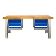 Enprag Workshop Prefabricated Workbench with Containers. Height: 850mm Board width: 2000mm Board - Workbench