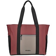 Enrico Benetti Bergen Shopper water - repellent, taupe burgundy - Handbag