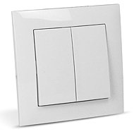 ENTAC Two-pole switch, white - Light Switch