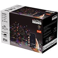 ENTAC Smart LED Christmas chain 9 m, outdoor, multicolour, 120 LEDs - Light Chain