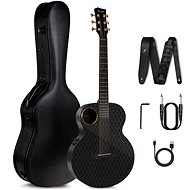 ENYA MUSIC X4 Pro Mini AcousticPlus - Black - Acoustic-Electric Guitar