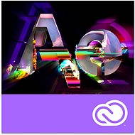 Adobe After Effects Creative Cloud MP team ENG Commercial (12 Months) (Electronic License) - Graphics Software