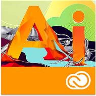Adobe Illustrator Creative Cloud MP ENG Commercial (12 Months) (Electronic License) - Graphics Software