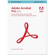 Adobe Acrobat Pro 2020, Win/Mac, CZ (Electronic License) - Office Software