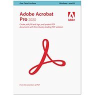 Adobe Acrobat Pro WIN/MAC CZ (BOX) - Kancelársky softvér