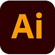 Adobe Illustrator for teams with Adobe Stock standard assets, Win/Mac, 12 months - Graphics Software