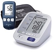 OMRON M3 színindikátorral hypertonia + SD Codefree vércukormérő (preferált SET) - Vérnyomásmérő