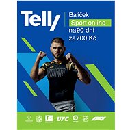 TELLY Sports package - 3 months subscription - Gift Card