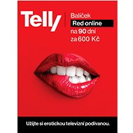 TELLY RED package - 3 months subscription - Gift Card