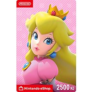 Karta na e-shop Nintendo 2500Kč - Gift Card