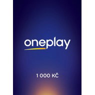 Oneplay prepaid card 1000Kč - Gift Card