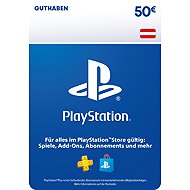 PlayStation-Guthabenkarte 50 EUR - Geschenkgutschein