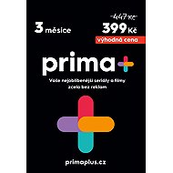 Prima+ 3 month subscription - Gift Card