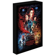 Stranger Things, 30 × 40 cm - LED illuminated image - Painting