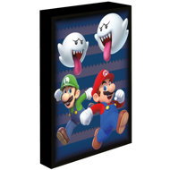 Super Mario, 30 × 40 cm - LED illuminated image - Painting